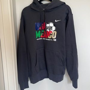 Men’s Nike soccer sweatshirt from USA vs. Mexico game